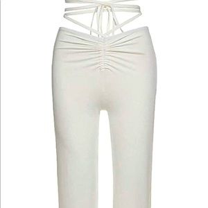 White tie waist pants BRAND NEW